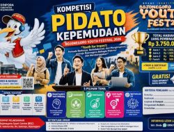 Dinpora Bojonegoro Buka Kompetisi Pidato, Hadiahnya Rp3,75 Juta